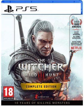 Games Software Гра консольна PS5 The Witcher 3: Wild Hunt Complete Edition + 10th Anniversary Steelbook, BD диск 5908305250463 фото