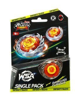 Infinity Nado Дзиґа VII Pro Series Single Pack Origins Лютий Вихор (Furious) EU664621-2 фото
