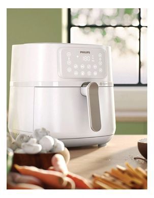 Philips Мультипіч XXL Connected 2000Вт, чаша-7.2 л, сенсорне керування, 16 програм, пластик, біло-сріблястий HD9285/00 фото