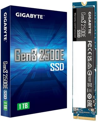 Gigabyte Накопичувач SSD M.2 1TB PCIe 3.0 2500E G325E1TB фото