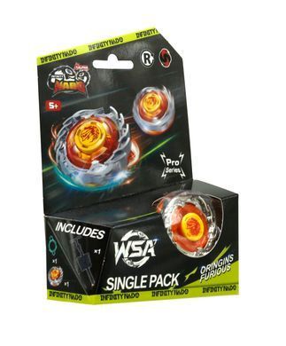Infinity Nado Дзига VII Pro Series Single Pack Origins &laquo;Яростный вихрь&raquo; (Furious) EU664621-2 фото