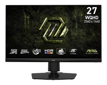 MSI Монітор MSI 27" MAG 272QPF-E20 2xHDMI, DP, Audio, IPS, 2560x1440, 200Hz, 0.5ms, sRGB 127%, AdaptiveSync, Pivot, HDR400 9S6-3CF7CA-001 фото