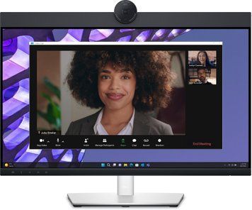 Dell Монітор 23.8" P2424HEB HDMI, DP, USB-C, RJ-45, MM, IPS, sRGB 99%, Pivot, Cam 210-BKVC фото