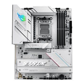ASUS Материнcька плата ROG STRIX B850-A GAMING sAM5 B850 4xDDR5 M.2 HDMI DP Wi-Fi BT ATX белый 90MB1P10-M0EAY0 фото