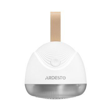 ARDESTO Машинка для видалення катишків Ardesto, 7200 обертів на хв, велика площа лез, 90 хв. роботи на одному заряді, підсвічування, USB-C > USB-A, білий LSH-T1L фото