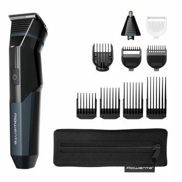 Rowenta Rowenta trimmer X Series 700 for head and body, network+battery, rotary motor, nozzles-9, titan., case, black TN9610E0 фото