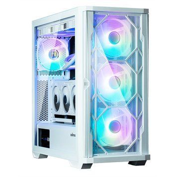 Zalman Корпус Z10 Duo, без БЖ, 2xUSB3.0, 1xUSB Type-C, 3x140мм ARGB, 1x120мм ARGB, VGA 395мм, LCS ready, TG Side Panel, EATX, білий Z10DUOWHITE фото