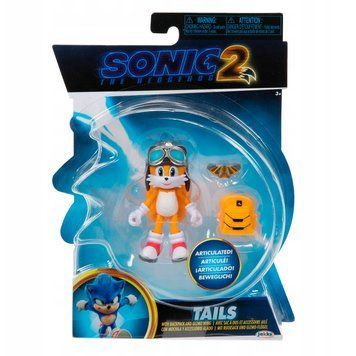 Игровая фигурка с артикуляцией SONIC THE HEDGEHOG 2 W2 - ТЭЙЛЗ (10 cm, с аксесс.) 41498i фото
