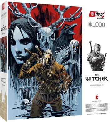 GoodLoot Пазл GoodLoot The Witcher House of Glass 1000 ел. 5908305250128 фото