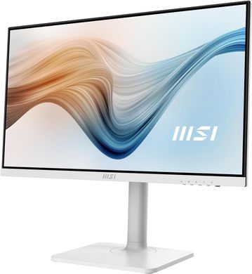 MSI Монитор 23.8" Modern MD2412PW HDMI, USB-C, MM, IPS, 100Hz, 4ms, sRGB 114%, Pivot, белый 9S6-3PA59H-078 фото