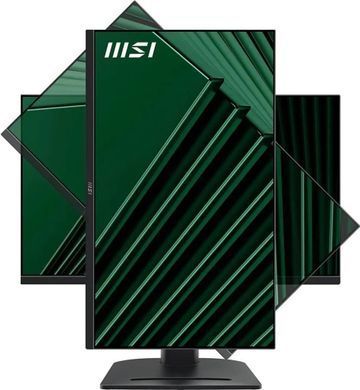 MSI Монітор MSI 27" PRO MP275PG D-Sub, HDMI, MM, IPS, 100Hz, 4ms, sRGB 95%, AdaptiveSync, Pivot 9S6-3PC39M-053 фото
