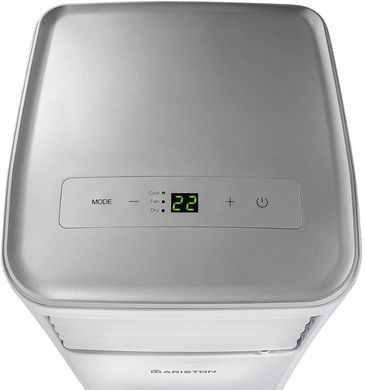 Ariston Кондиционер мобильный Mobis 9 18м2 on/off 9000BTU 2.6кВт A/- R290 белый