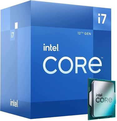 ЦПУ Intel Core i7-12700F 12C/20T 2.1GHz 25Mb LGA1700 65W w/o graphics Box BX8071512700F фото