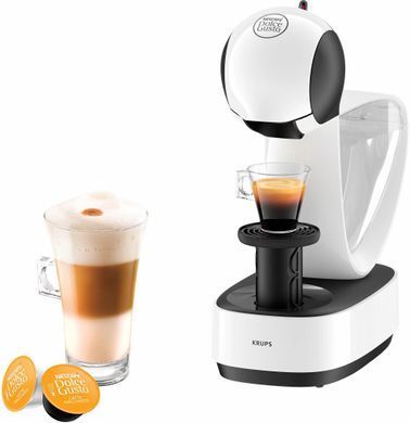 Krups Кофеварка капсульная Infinissima, 1.2л, капсулы NESCAFE Dolce Gusto, белый KP170110 фото