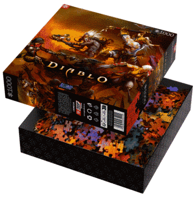 GoodLoot Пазл Diablo Heroes Battle Puzzles 1000 эл. 5908305235415 фото