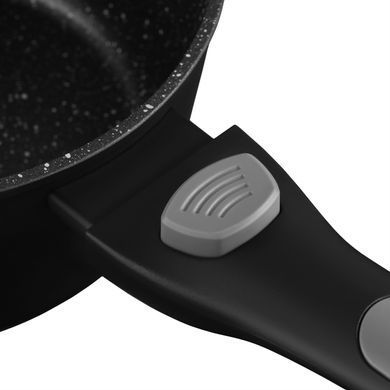ARDESTO Saucepan with glass lid Gemini Bari, 1.3l, aluminum, black AR1913AS фото