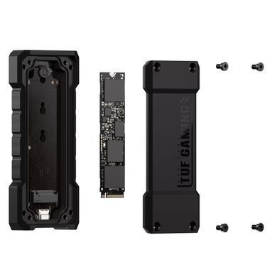 ASUS Портативний корпус для SSD TUF GAMING A2/BLK/G/AS 90DD02X0-M09000 фото