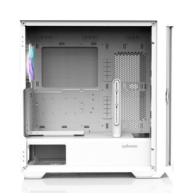 Zalman Корпус Z10 Duo, без БП, 2xUSB3.0, 1xUSB Type-C, 3x140мм ARGB, 1x120мм ARGB, VGA 395мм, LCS ready, TG Side Panel, EATX, белый Z10DUOWHITE фото