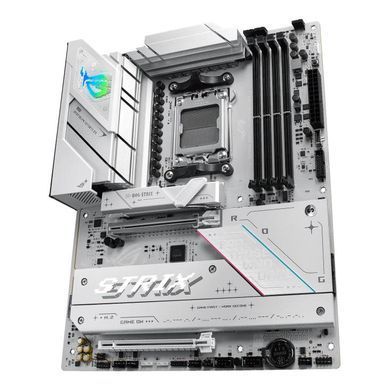 ASUS Материнcька плата ROG STRIX B850-A GAMING sAM5 B850 4xDDR5 M.2 HDMI DP Wi-Fi BT ATX белый 90MB1P10-M0EAY0 фото
