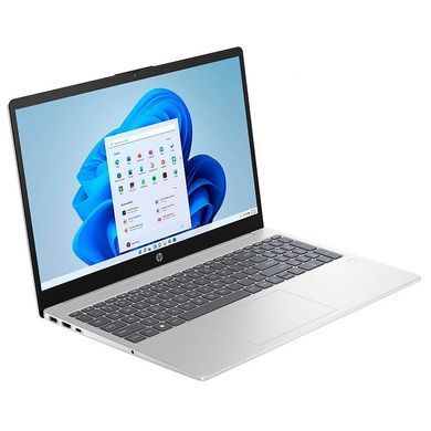 HP Ноутбук 15-fc0000ua 15.6" FHD IPS AG, AMD R5-7520U, 16GB, F1024GB, UMA, DOS, серебристый 825G2EA фото