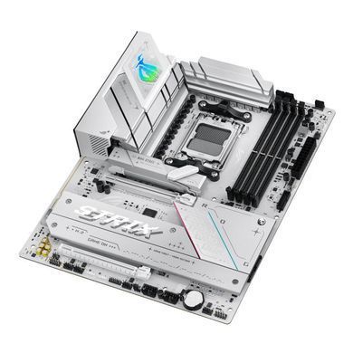 ASUS Материнcька плата ROG STRIX B850-A GAMING sAM5 B850 4xDDR5 M.2 HDMI DP Wi-Fi BT ATX белый 90MB1P10-M0EAY0 фото