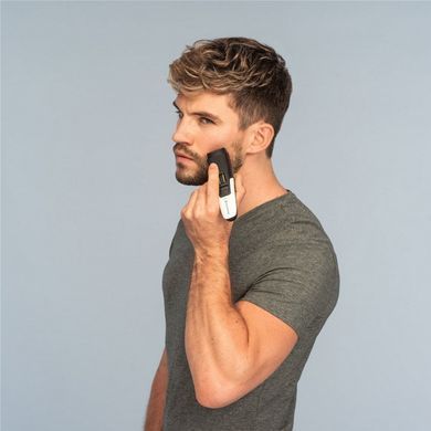 Remington Тример Style Series, для бороди і вусів, акум., роторний мотор, сталь, чорно-білий MB4000 фото