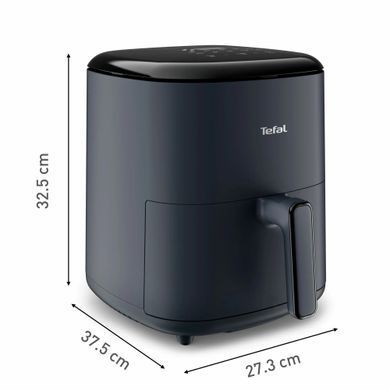 Tefal Мультипечь Easy Fry Max, 1500Вт, чаша-5л, сенсорное управл., 10 программ, пластик, черный EY245B10 фото