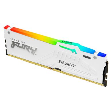 Kingston Память ПК DDR5 32GB 6000 FURY Beast Белый RGB EXPO KF560C36BWEA-32 фото
