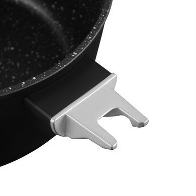 ARDESTO Saucepan with glass lid Gemini Bari, 1.3l, aluminum, black AR1913AS фото
