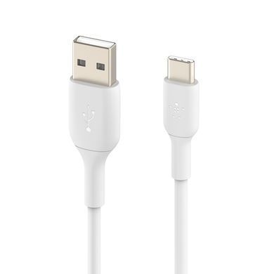 Belkin Кабель USB-A - USB-С PVC 1m White CAB001BT1MWH фото