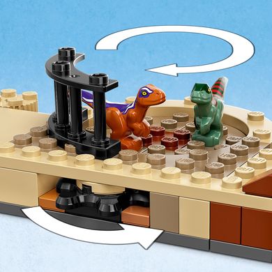 Конструктор LEGO Jurassic World Атроцираптор: погоня на мотоциклі 76945 фото