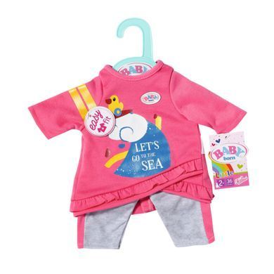 Одежда для куклы BABY BORN &ndash; РОЗОВЫЙ КОСТЮМЧИК (36 cm) 831892 фото