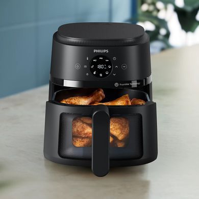 Philips Мультипечь Philips Ovi Series 2000 1500Вт, чаша-4.2л, сенсорное управл., 13 авто. программ, пластик, чорний NA220/00 фото
