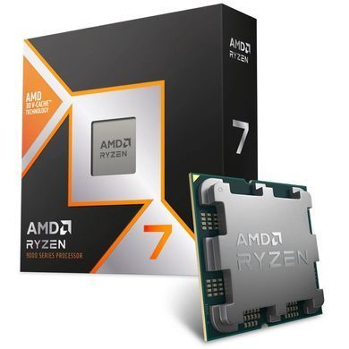 AMD ЦПУ Ryzen 7 9800X3D 8C/16T 4.7/5.2GHz Boost 96Mb Radeon Graphics AM5 120W w/o cooler Box 100-100001084WOF фото