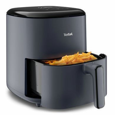 Tefal Мультипечь Easy Fry Max, 1500Вт, чаша-5л, сенсорное управл., 10 программ, пластик, черный EY245B10 фото