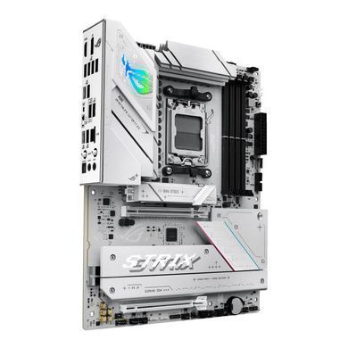 ASUS Материнcька плата ROG STRIX B850-A GAMING sAM5 B850 4xDDR5 M.2 HDMI DP Wi-Fi BT ATX белый 90MB1P10-M0EAY0 фото