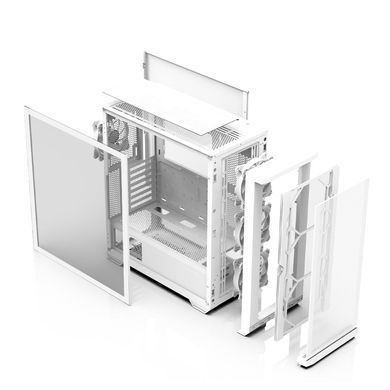 Zalman Корпус Z10 Duo, без БП, 2xUSB3.0, 1xUSB Type-C, 3x140мм ARGB, 1x120мм ARGB, VGA 395мм, LCS ready, TG Side Panel, EATX, белый Z10DUOWHITE фото