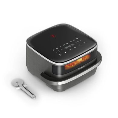 Tefal Мультипіч Tefal Easy Fry XL Surface, 2200Вт, чаша-4л, сенсорне керув., з віконцем, 10 програм, пластик, чорно-сірий FW402HE0 фото