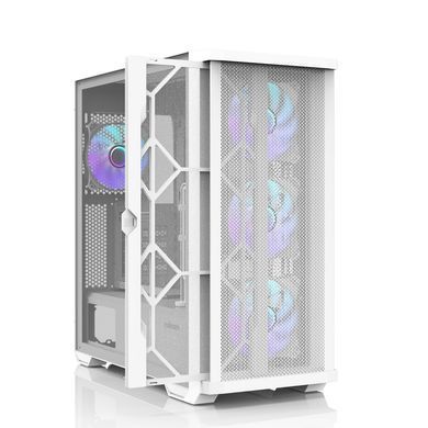 Zalman Корпус Z10 Duo, без БП, 2xUSB3.0, 1xUSB Type-C, 3x140мм ARGB, 1x120мм ARGB, VGA 395мм, LCS ready, TG Side Panel, EATX, белый Z10DUOWHITE фото