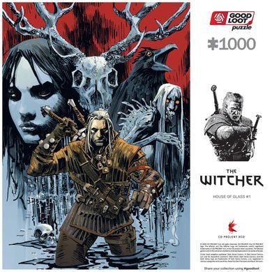 GoodLoot Пазл GoodLoot The Witcher House of Glass 1000 ел. 5908305250128 фото