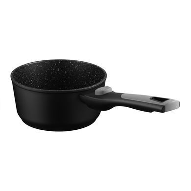 ARDESTO Saucepan with glass lid Gemini Bari, 1.3l, aluminum, black AR1913AS фото