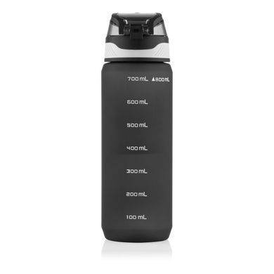 ARDESTO Пляшка для води Matte 800мл, пластик, чорний
