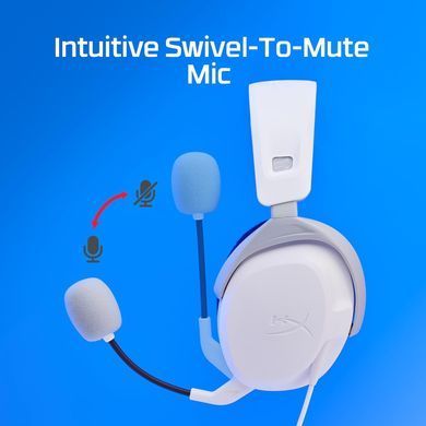 HyperX Гарнитура Cloud Stinger 2 PS4/PS5, mini-jack, бело-синий 75X29AA фото