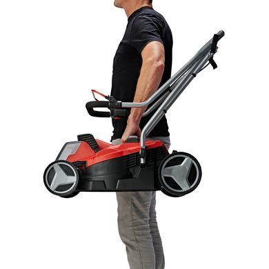 Einhell Газонокосарка акумуляторна безщіткова GE-CM 18/33 Li- Solo 18В 33см 25-65мм 30л 10.1кг без АКБ і ЗП 3413266 фото