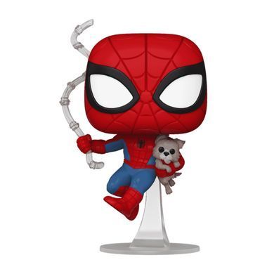 Игровая фигурка FUNKO POP! серии "Человек-Паук" - ЧЕЛОВЕК-ПАУК С СОБАКОЙ 85244 фото