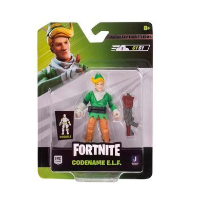 Fortnite Колекційна фігурка Micro Legendary Series Codename E.L.F., 6см FNT0947 фото