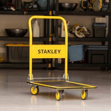 Stanley Тележка грузовая Stanley платформенная, антискользящая поверхность, платформа 73,5x47см, до 150кг, вес 7.7кг SXWT-PC527 фото