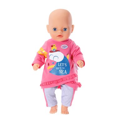 Одежда для куклы BABY BORN – РОЗОВЫЙ КОСТЮМЧИК (36 cm) 831892 фото