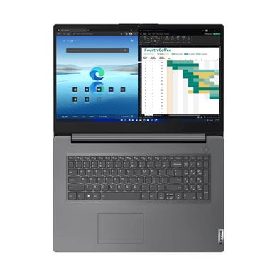 Lenovo Ноутбук V17-G4 17.3" FHD IPS AG, Intel i3-1315U, 16GB, F512GB, UMA, Win11P, серый 83A2001YRA фото