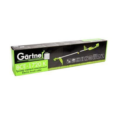 Gartner Тример садовий BCE-1720 K 1700Вт ліска 38см ніж 25.5см 4.8кг 844526 фото